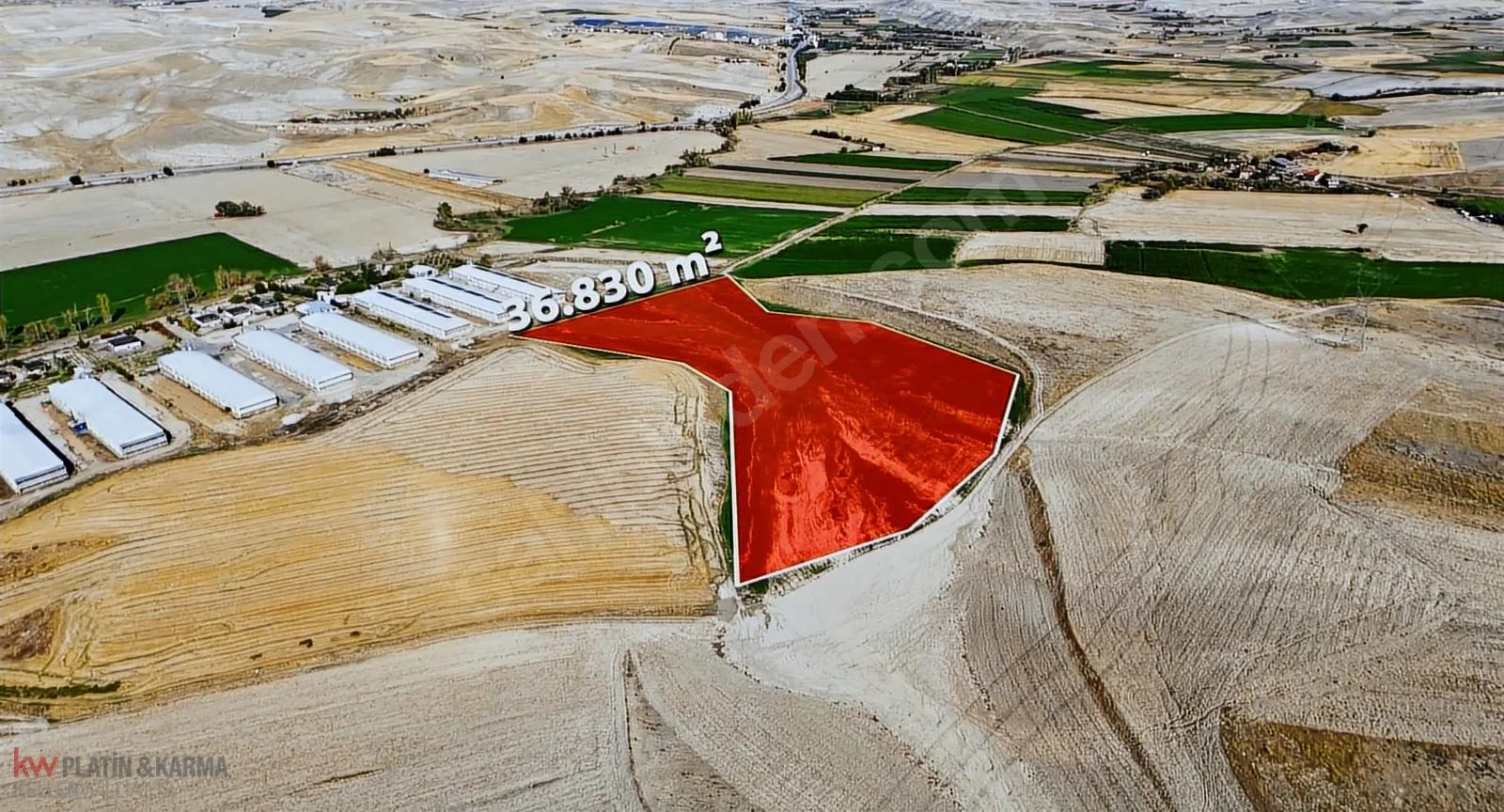 Ankara Ayaş Uğurçayırı'nda 36 Dönüm Satılık Tarla