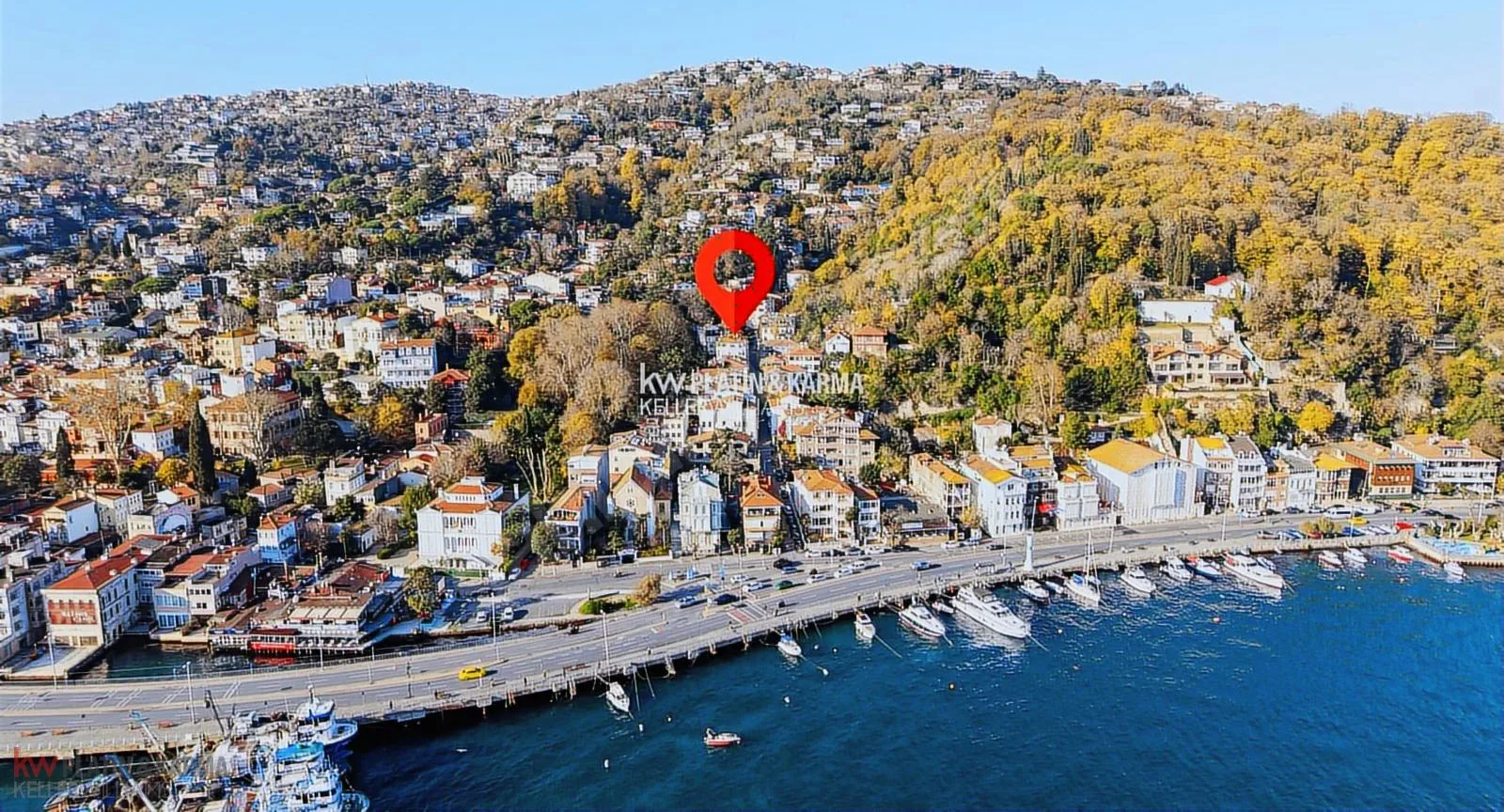 Sarıyer Büyükdere'de Sahile 200 m Mesafede 2+1 Satılık Daire